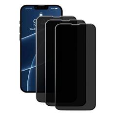 Комплект защитных стекол Perfeo Антишпион для Apple iPhone 13 mini, черная рамка, 3 шт (PF_E0037) Антишпион для Apple iPhone 13 mini, черная рамка, 3 шт (PF_E0037)