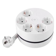 Удлинитель RocketSocket Power Wheel Extended 5хEuro, 16 A, 3 м, белый (GNS5005) Power Wheel Extended 5хEuro, 16 A, 3 м, белый (GNS5005)