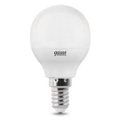 Светодиодная лампа Gauss LED Elementary "Шар" 10W 730lm 4100K Е14 (53120) LED Elementary "Шар" 10W 730lm 4100K Е14 (53120)
