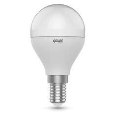Светодиодная лампа Gauss Basic "Шар" 7W 470lm 3000K-4000K-6500K E14 (1053147) Basic "Шар" 7W 470lm 3000K-4000K-6500K E14 (1053147)