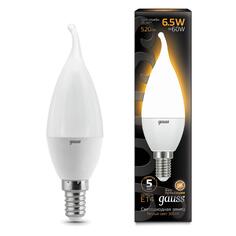 Светодиодная лампа Gauss "Свеча на ветру" 6,5W 520lm 3000K E14 (104101107) "Свеча на ветру" 6,5W 520lm 3000K E14 (104101107)