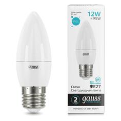 Светодиодная лампа Gauss Elementary "Свеча" 12W 950lm 4100K E27 (30222) Elementary "Свеча" 12W 950lm 4100K E27 (30222)