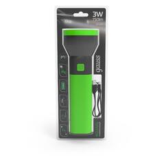 Фонарь ручной Gauss GFL203 3W 150lm Li-Ion 1200mAh GFL203 3W 150lm Li-Ion 1200mAh