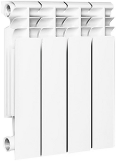 Алюминиевый радиатор Oasis Pro 350/80/4 350/80/4