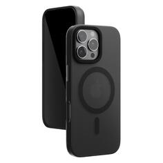 Чехол vlp Matte Case Magsafe для Apple iPhone 16 Pro, черный (1052902) Matte Case Magsafe для Apple iPhone 16 Pro, черный (1052902)