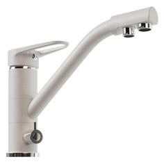 Смеситель для кухни MIXLINE ML-GS05, белый (526216) ML-GS05, белый (526216)