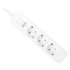 Сетевой фильтр Perfeo Power Stream, 2400W, 3 розетки, 1,5 м, белый (PF_C3936) Power Stream, 2400W, 3 розетки, 1,5 м, белый (PF_C3936)