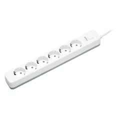 Сетевой фильтр Perfeo Power Stream, 2400W, 6 розеток, 3 м, белый (PF_C3971) Power Stream, 2400W, 6 розеток, 3 м, белый (PF_C3971)