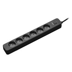 Сетевой фильтр Perfeo Power Stream, 2400W, 6 розеток, 3 м, черный (PF_C3972) Power Stream, 2400W, 6 розеток, 3 м, черный (PF_C3972)