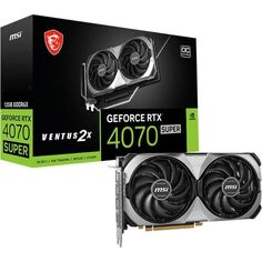 Видеокарта MSI GeForce RTX 4070 Super 12GB Ventus 2X OC GeForce RTX 4070 Super 12GB Ventus 2X OC
