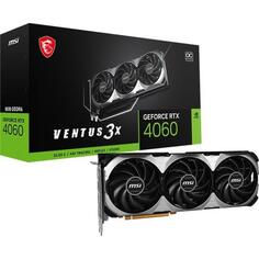 Видеокарта MSI Nvidia GeForce RTX 4060 Ventus 3X 8G OC Nvidia GeForce RTX 4060 Ventus 3X 8G OC