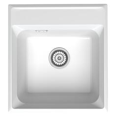 Мойка кухонная Point "Мисти 46", белая (PN3011W) "Мисти 46", белая (PN3011W)