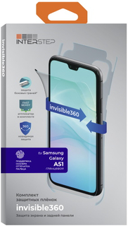 Защитная пленка InterStep invisible360 для Samsung A51 (IS-SF-SAM000A51-360AFCL-UNI) invisible360 для Samsung A51 (IS-SF-SAM000A51-360AFCL-UNI)