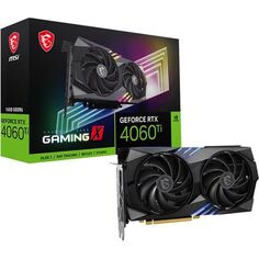 Видеокарта MSI GeForce RTX 4060 Ti Gaming X 16GB GeForce RTX 4060 Ti Gaming X 16GB