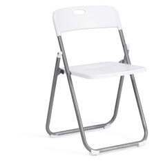 Стул складной Tetchair Folder, пластик, 49x46,5x73,5 см White/Grey Folder, пластик, 49x46,5x73,5 см White/Grey