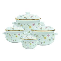 Набор кастрюль VELLEZZA Menthol, 8 предметов (VZ-1002MN) Menthol, 8 предметов (VZ-1002MN)