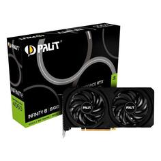 Видеокарта Palit Nvidia GeForce RTX4060 Infinity 2 GDDR6 128-bit 3xDP HDMI 2FAN (NE64060019P1-1070L) Nvidia GeForce RTX4060 Infinity 2 GDDR6 128-bit 3xDP HDMI 2FAN (NE64060019P1-1070L)
