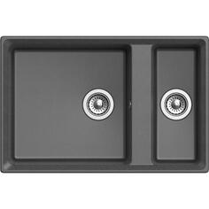 Мойка кухонная Granfest Level 760K, графит Level 760K, графит