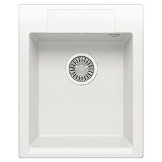 Мойка кухонная POLYGRAN ARGO-420 №36, белый хлопок (627338) ARGO-420 №36, белый хлопок (627338)