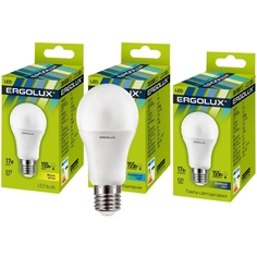 Светодиодная лампа Ergolux LED-A60-17W-E27-4K LED-A60-17W-E27-4K