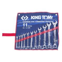 Набор комбинированных ключей King Tony 8-24 мм, 11 предметов (1211MR) 8-24 мм, 11 предметов (1211MR)