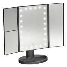 Косметическое зеркало Bradex 3D, с подсветкой и увеличением, раскладное, 24 LED лампы (KZ 1267) 3D, с подсветкой и увеличением, раскладное, 24 LED лампы (KZ 1267)