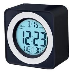 Часы настольные Perfeo Bob, время, температура, черные (PF-F3616) Bob, время, температура, черные (PF-F3616)