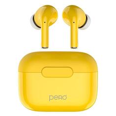 Беспроводные наушники Pero Comfort Yellow (TWS06) Comfort Yellow (TWS06)