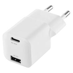Сетевое зарядное устройство uBear Pulse Dual GaN, 30 Вт (WC13WHPD30QC18-AC) Pulse Dual GaN, 30 Вт (WC13WHPD30QC18-AC)