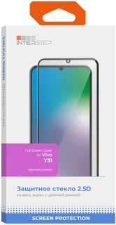 Защитное стекло с рамкой 2.5D InterStep для Vivo Y31 Black (IS-TG-VIV000Y31-02AFB0-MEGD00) для Vivo Y31 Black (IS-TG-VIV000Y31-02AFB0-MEGD00)
