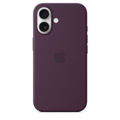 Чехол Apple Silicone Case with MagSafe для iPhone 16 Plum (MYY43) Silicone Case with MagSafe для iPhone 16 Plum (MYY43)