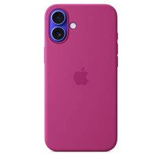Чехол Apple Silicone Case with MagSafe для iPhone 16 Plus Fuchsia (MYYE3) Silicone Case with MagSafe для iPhone 16 Plus Fuchsia (MYYE3)
