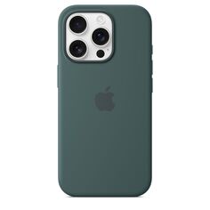Чехол Apple Silicone Case with MagSafe для iPhone 16 Pro Lake Green (MYYR3) Silicone Case with MagSafe для iPhone 16 Pro Lake Green (MYYR3)