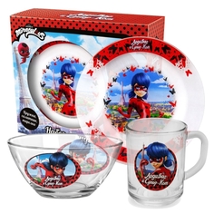 Набор детской посуды ND Play "ЛедиБаг и Супер Кот: Бабочки", 3 предмета (284628) "ЛедиБаг и Супер Кот: Бабочки", 3 предмета (284628)