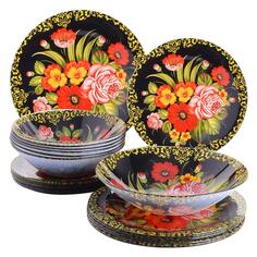 Столовый сервиз Loraine стекло, 19 предметов (30674) стекло, 19 предметов (30674)