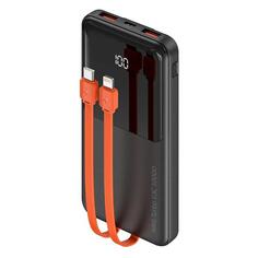 Внешний аккумулятор Deppa NRG Turbo V3c 10000mAh, 22,5 Вт, дисплей, встроенный кабель Black (33672) NRG Turbo V3c 10000mAh, 22,5 Вт, дисплей, встроенный кабель Black (33672)