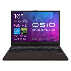 Игровой ноутбук OSiO CyberLine С160i-003 i5-12600H/RTX4050 6GB/16/512GB Titan CyberLine С160i-003 i5-12600H/RTX4050 6GB/16/512GB Titan