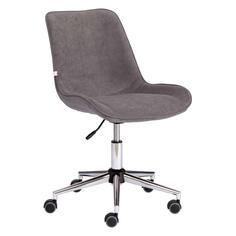 Кресло Tetchair Style, флок, серое (13563) Style, флок, серое (13563)