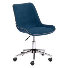 Кресло Tetchair Style, флок, синее (13564) Style, флок, синее (13564)