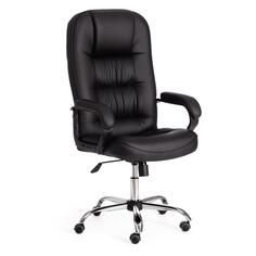 Кресло Tetchair СН9944 (22), хром, искусственная кожа, черное (19467) СН9944 (22), хром, искусственная кожа, черное (19467)