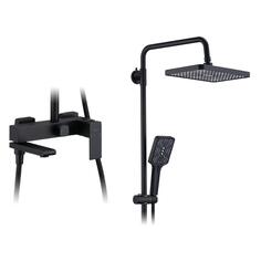 Душевая система Splenka S224, черная S224, черная