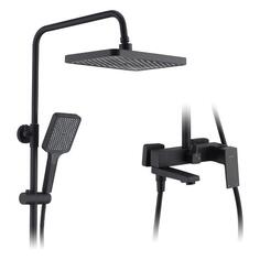 Душевая система Splenka S01, черная S01, черная