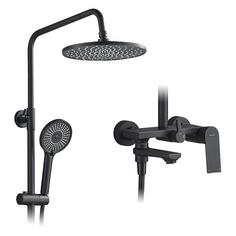 Душевая система Splenka S05, черная S05, черная