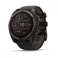 Смарт-часы Garmin Fenix 8 Solar Sapphire 51mm Dark Grey/Black Fenix 8 Solar Sapphire 51mm Dark Grey/Black