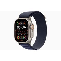 Смарт-часы Apple Watch Ultra 2 49mm Natural Titanium Case with Navy Alpine Loop, размер Regular Watch Ultra 2 49mm Natural Titanium Case with Navy Alpine Loop, размер Regular