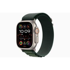 Смарт-часы Apple Watch Ultra 2 49mm Natural Titanium Case with Dark Green Alpine Loop, размер Regular Watch Ultra 2 49mm Natural Titanium Case with Dark Green Alpine Loop, размер Regular
