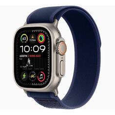 Смарт-часы Apple Watch Ultra 2 49mm Natural Titanium Case with Blue Trail Loop, размер Regular Watch Ultra 2 49mm Natural Titanium Case with Blue Trail Loop, размер Regular