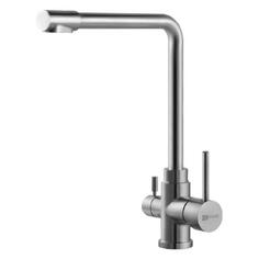 Смеситель для кухни Lemark Expert, с подключением к фильтру с питьевой водой Inox (LM5060S) Expert, с подключением к фильтру с питьевой водой Inox (LM5060S)