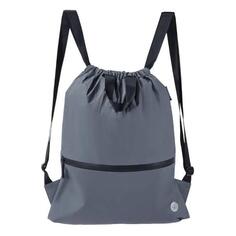Сумка спортивная Ninetygo Manhattan Tyvek Drawstring Grey (2117) Manhattan Tyvek Drawstring Grey (2117)