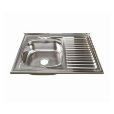 Мойка кухонная MIXLINE ML 60x80, нержавеющая сталь (528016) ML 60x80, нержавеющая сталь (528016)